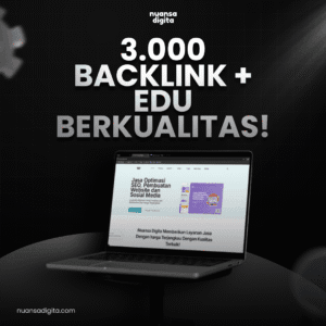 Jasa Optimasi Backlink Berkualitas + EDU + GOV Murah